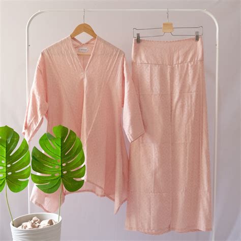 jual  set batik modern setelan celana panjang batik set batik kulot