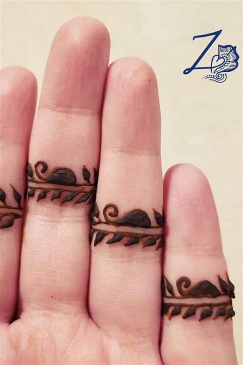 easy henna designs beginners 12