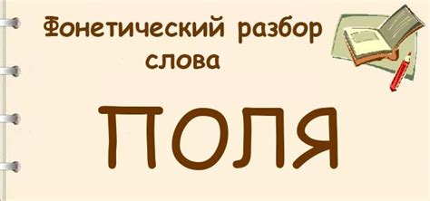 Фонетический разбор