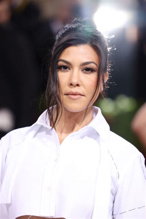 Kourtney Kardashian Dark Hair