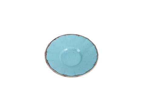 Porland Seasons Turkuaz Ergonomik Çay Tabağı 11cm | Porland