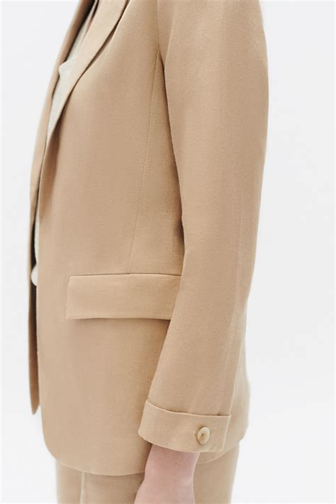 women blazer beige 7
