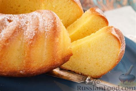 Рецепт: Итальянский апельсиновый кекс (чиамбелла) на RussianFood.com