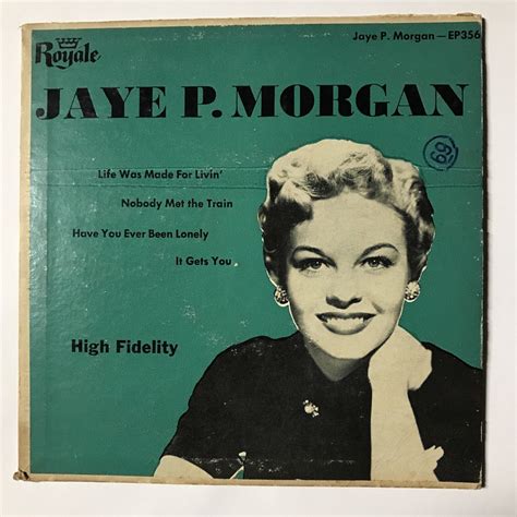 Jaye P Morgan (Royale EP356 Vinyl, 7", 45 RPM) w/picture sleeve | eBay
