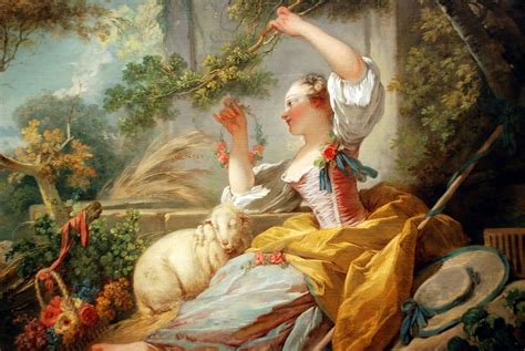 BERGÈRE ET MOUTON | 18th century paintings, Rococo art, Rococo painting