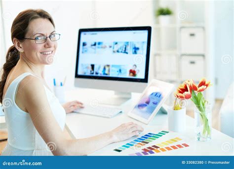 ontwerper stock foto image  dame charmant palet