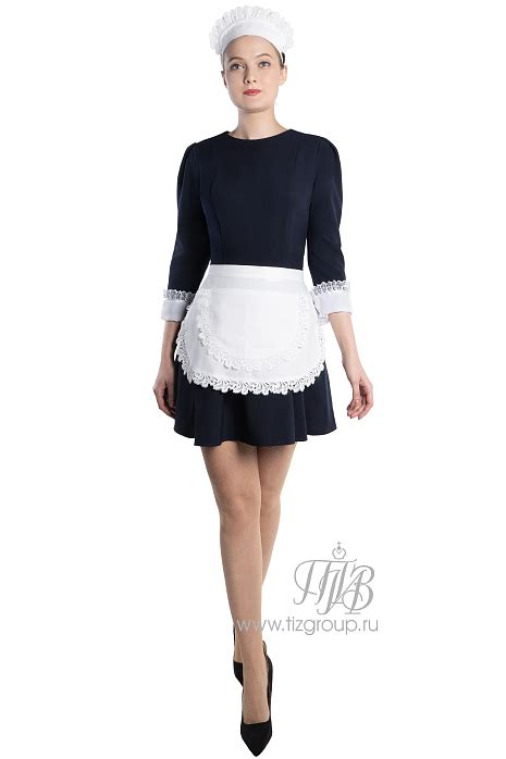 Костюм горничной (фартук и чепчик) - купить за 3200 руб: недорогие ...