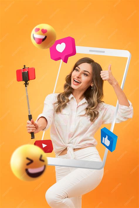 Collage de marketing de influencers | Foto Premium