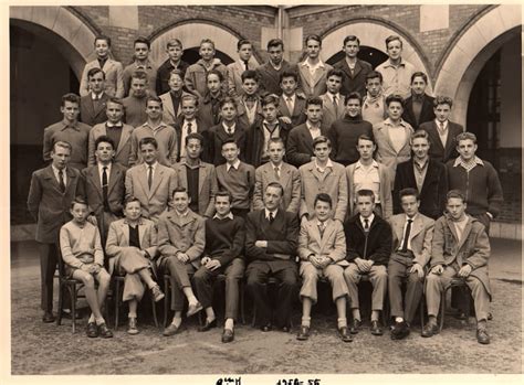 Photo de classe Louis le Grand 2èmeM 54/55 de 1954, Lycée Louis Le ...