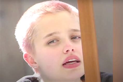 Angelina Jolie’s Daughter Shiloh Shows Off Her New Pink Buzz Cut