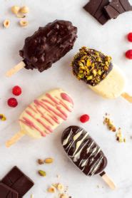 Homemade Ice Cream Bars Recipe - The Gourmet Larder