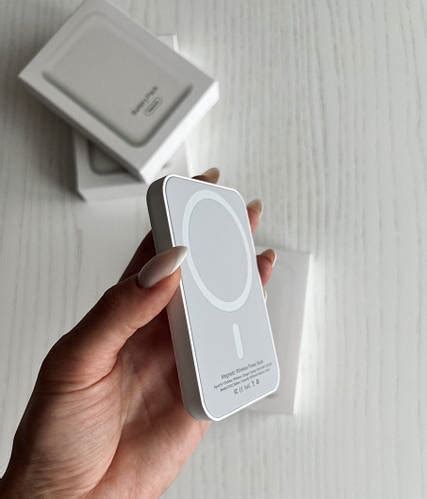 Магнитный беспроводной павербанк Power Bank MagSafe Battery Pack 3000 ...