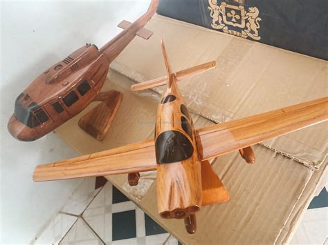 High Quality Wooden Airplane Craft - Artisan Wooden Aircraft Sculpture - Diy Wooden Airplane ...