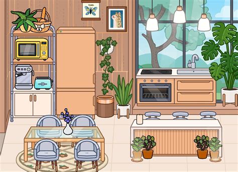 ^∆^Dream kitchen in Toca boca life world Dapur cantik toca boca | Free ...