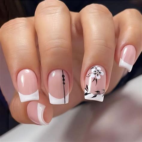 Diseños De Uñas Para Manos Tipos Francesas 【IDEAS E IMÁGENES】