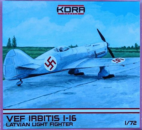 MODELIMEX Online Shop | 1/72 VEF Irbitis I-16 Latvian Light Fighter ...