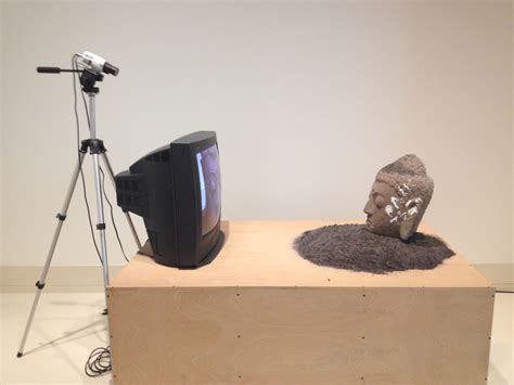 Nam June Paik’s TV Buddhas – His best-known work