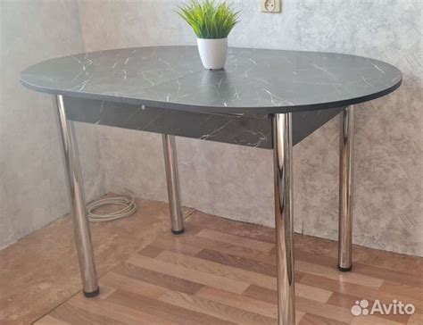 Кухонные столы овальные раздвижные новые купить в Ростове-на-Дону ...