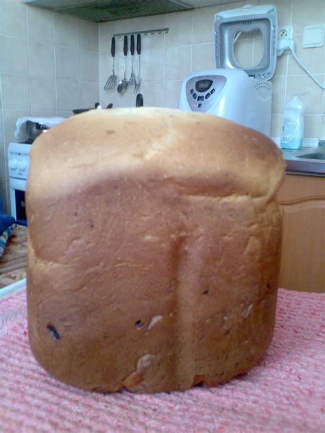 Сдобная сладкая булка с изюмом из хп - пошаговый рецепт с фото