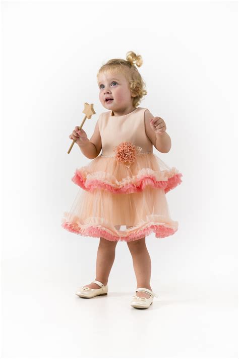Baby Girl Frilly Dress / 6-18M or 2-5Y - Kids Fashion Turkey