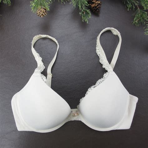 Soma Bra 32C Nude Padded Underwire Adjustable Clasp B… - Gem