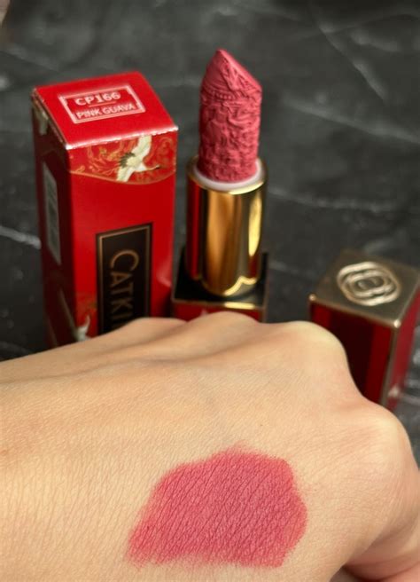 Помада Catkin Rouge Lipstick (тон CP166 Pink Guava, полуматовая с ...