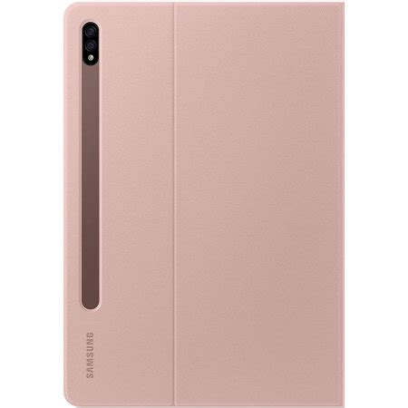 Official Samsung Galaxy Tab S7 Plus Book Cover Case - Bronze