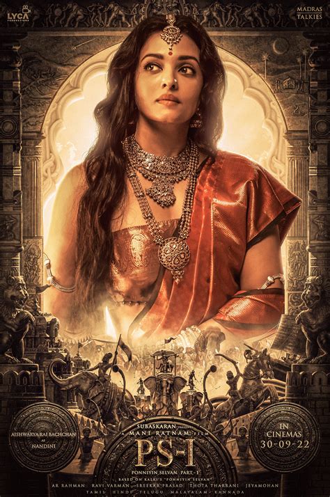 Aishwarya Rai B as Nandini in PS-1 : r/tollywood