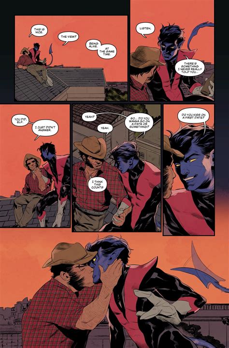 Francis Xie on Twitter | Xmen comics, Nightcrawler xmen, Gay comics
