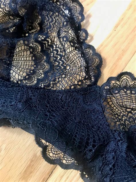 Black Lace Watson Bra by Fiona Parker