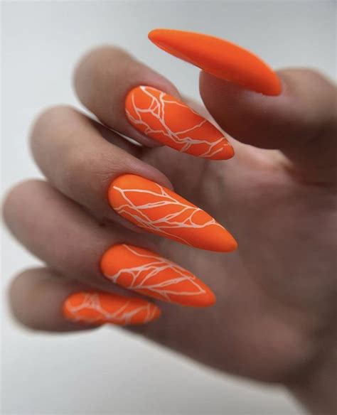 manicure | Simple nails, Orange nails, Manicure