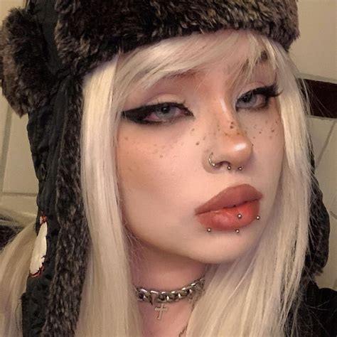 Grey Contacts, Septum Ring, Nose Ring, Pinky, Sofia, Sensual, Hello ...