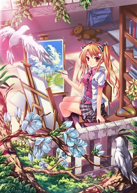 50 Examples of Anime Digital Art | Art and Design