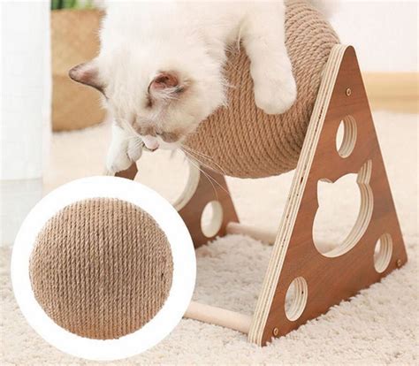 Деревянные игрушки для кошек. Интересные модели (10 шт)