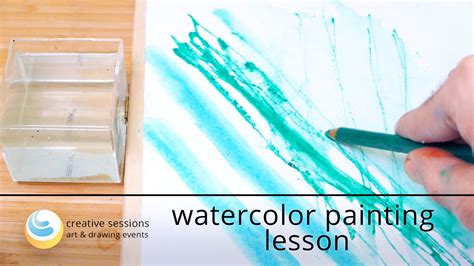 Watercolor Painting Lesson - Online, Free, Part 2 | Creative Sessions