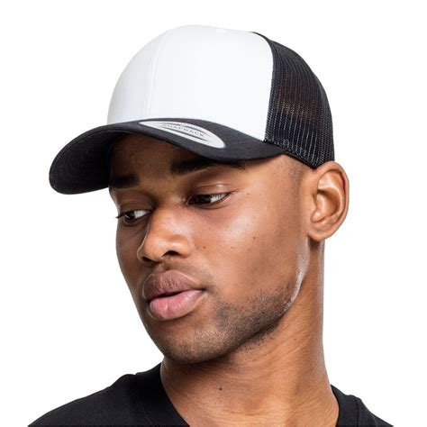 Caps - Flexfit Trucker Cap Foam (Black/White)