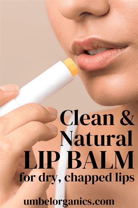 organic natural lip balm  dry lips umbel organics