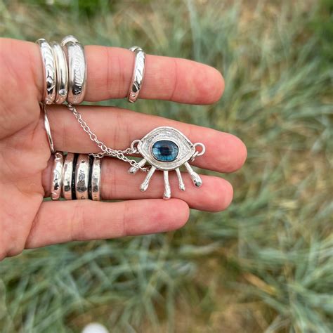 eye necklace kristinabobinjewelry