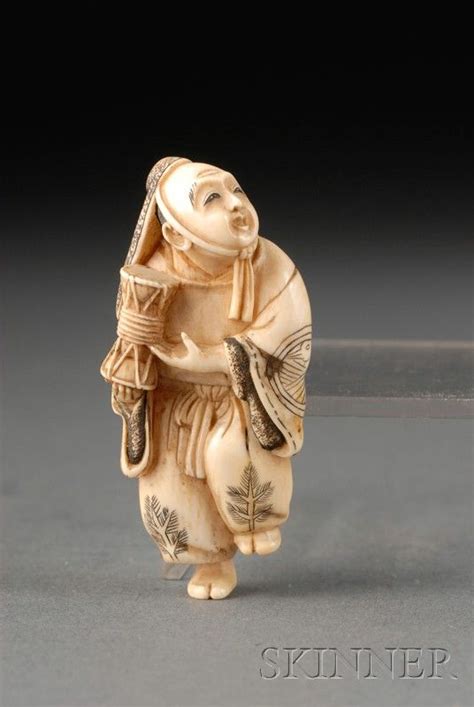 Ivory Netsuke | Sale Number 2480, Lot Number 195 | Skinner Auctioneers ...
