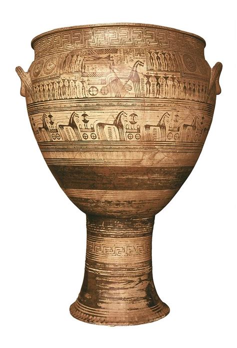 Geometric Amphora From The Dipylon. 8th Photograph by Everett - Pixels