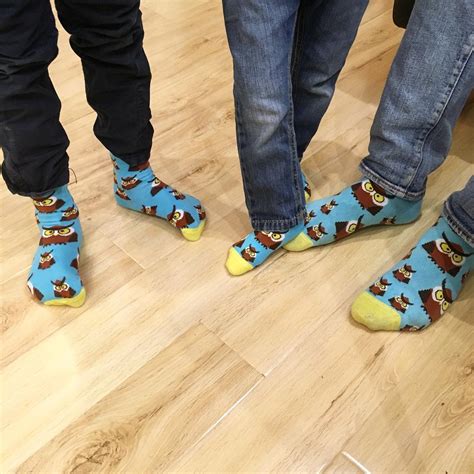 Цветные носки Funny Socks: Носки с совами и филинами