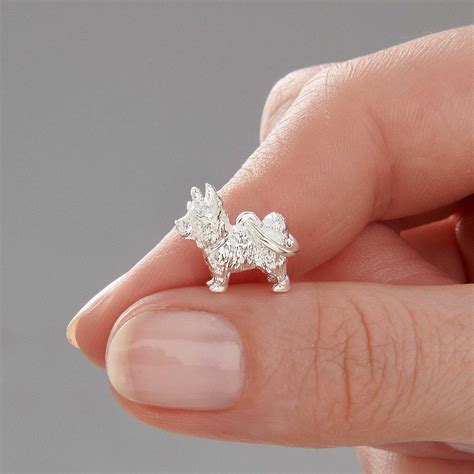 Yorkshire Terrier Silver Dog Charm - Scarlett Jewellery