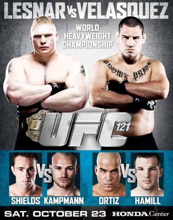 UFC 121 Cain Velasquez vs Brock Lesnar « EvilStar Productions