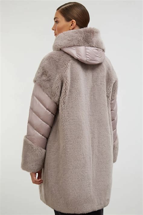 Шуба из овечьей шерсти SnowQueen_collection 668404003 цены в Москве ...