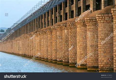 Historic Prakasam Barrage Bridge India Stock Photo 93139813 | Shutterstock