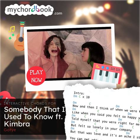 Gotye - Somebody That I Used To Know ft. Kimbra Chords