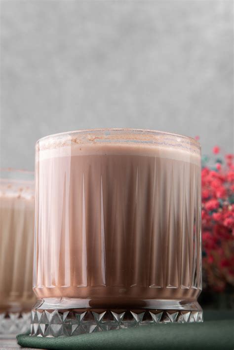 photo   chocolate shake  stock photo