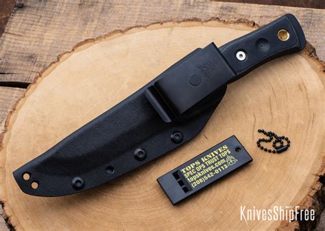 TOPS Knives: Fieldcraft by Brothers of Bushcraft - Black/Green G-10