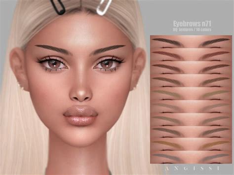 an image of a woman's eyes and eyebrows for the simssim game