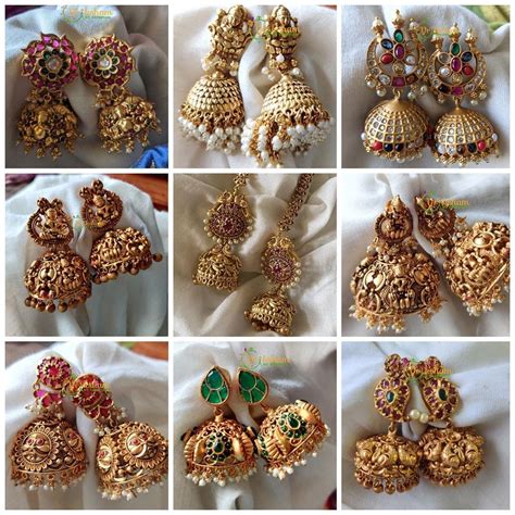 Imitation Earrings Collection - South India Jewels